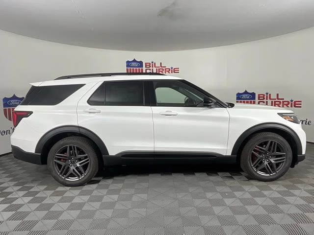 2026 White Metallic Ford Explorer ST 4X4 SUV