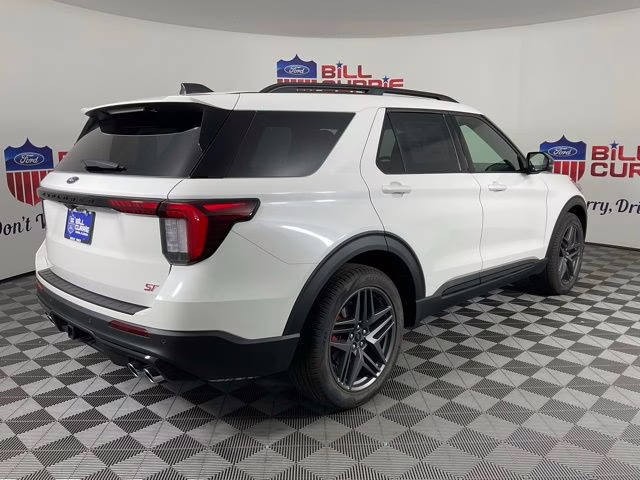 2026 White Metallic Ford Explorer ST 4X4 SUV