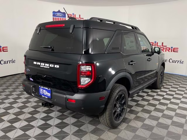 2025 Shadow Black Ford Bronco Sport Badlands 4X4 SUV