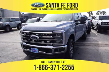 2026 Glacier Gray Metallic Tri-Coat Ford Super Duty F-350 SRW LARIAT 4X4 Truck