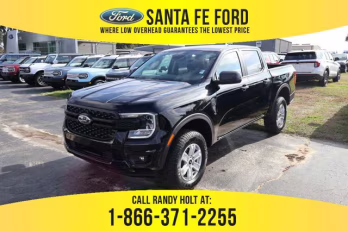 2025 Black Ford Ranger XL RWD Truck