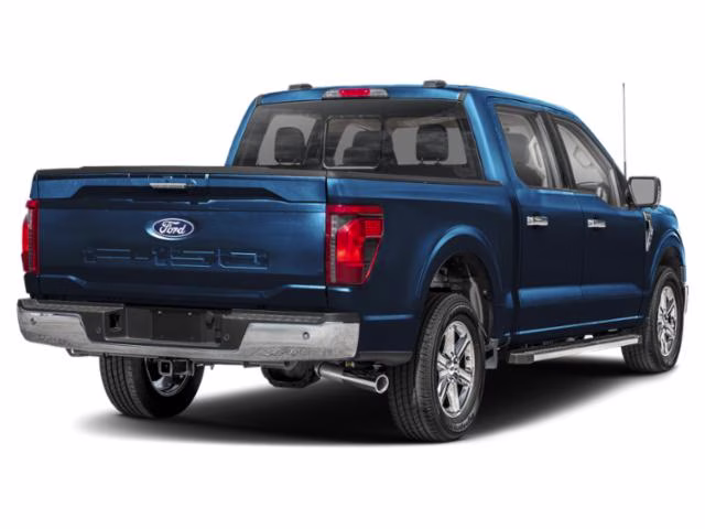 2025 Antimatter Blue Metallic Ford F-150 XLT 4X4 Truck