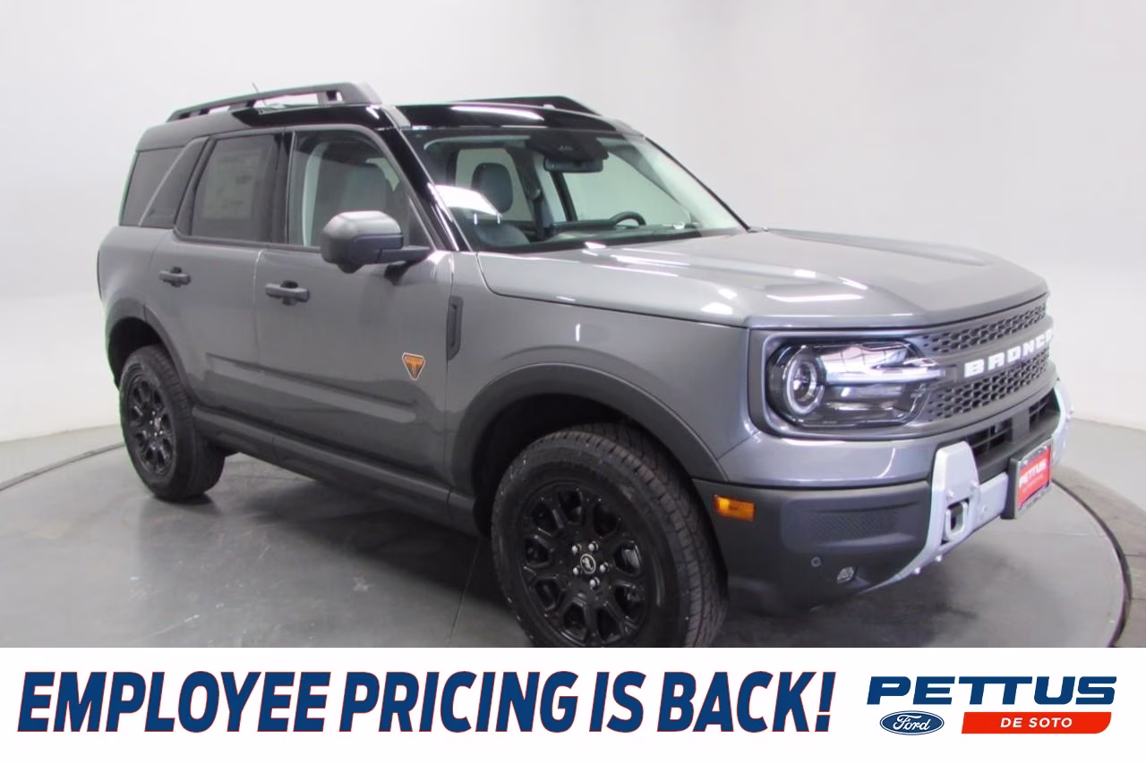 2025 Carbonized Gray Metallic Ford Bronco Sport Badlands 4X4 SUV