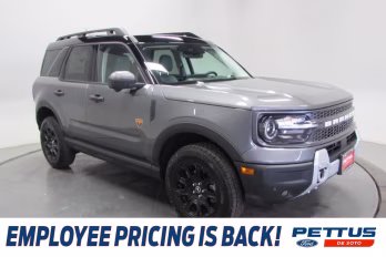 2025 Carbonized Gray Metallic Ford Bronco Sport Badlands 4X4 SUV