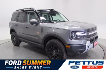 2025 Carbonized Gray Metallic Ford Bronco Sport Badlands 4X4 SUV
