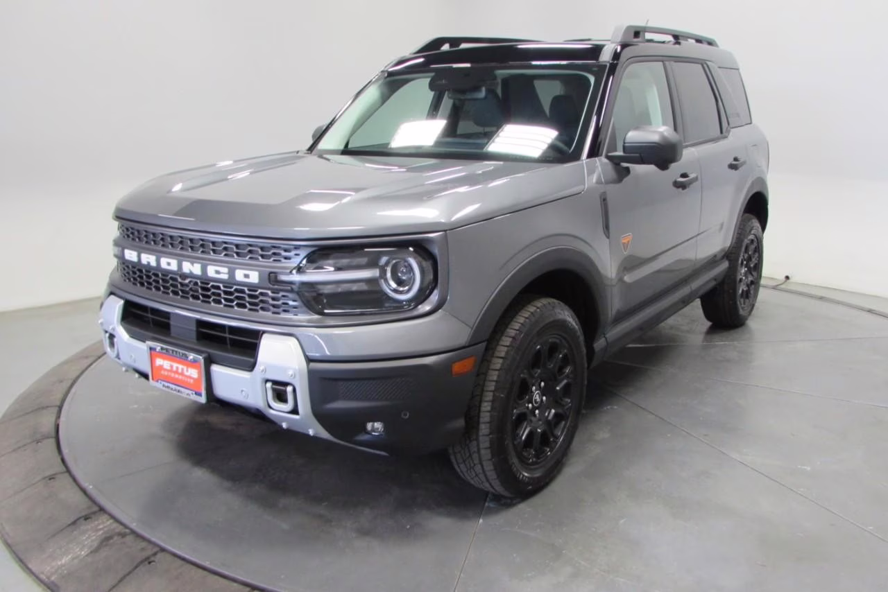 2025 Carbonized Gray Metallic Ford Bronco Sport Badlands 4X4 SUV