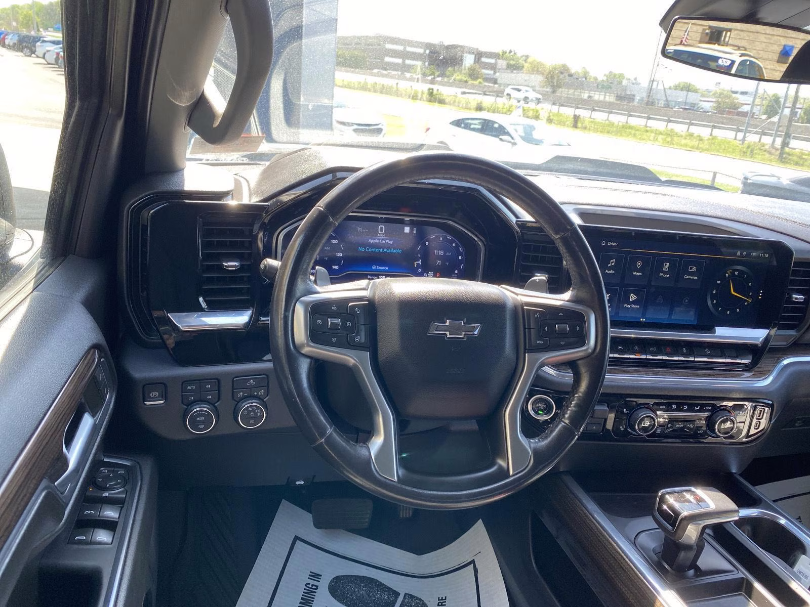 2022 Northsky Blue Metallic Chevrolet Silverado 1500 LT Trail Boss 4X4 Truck