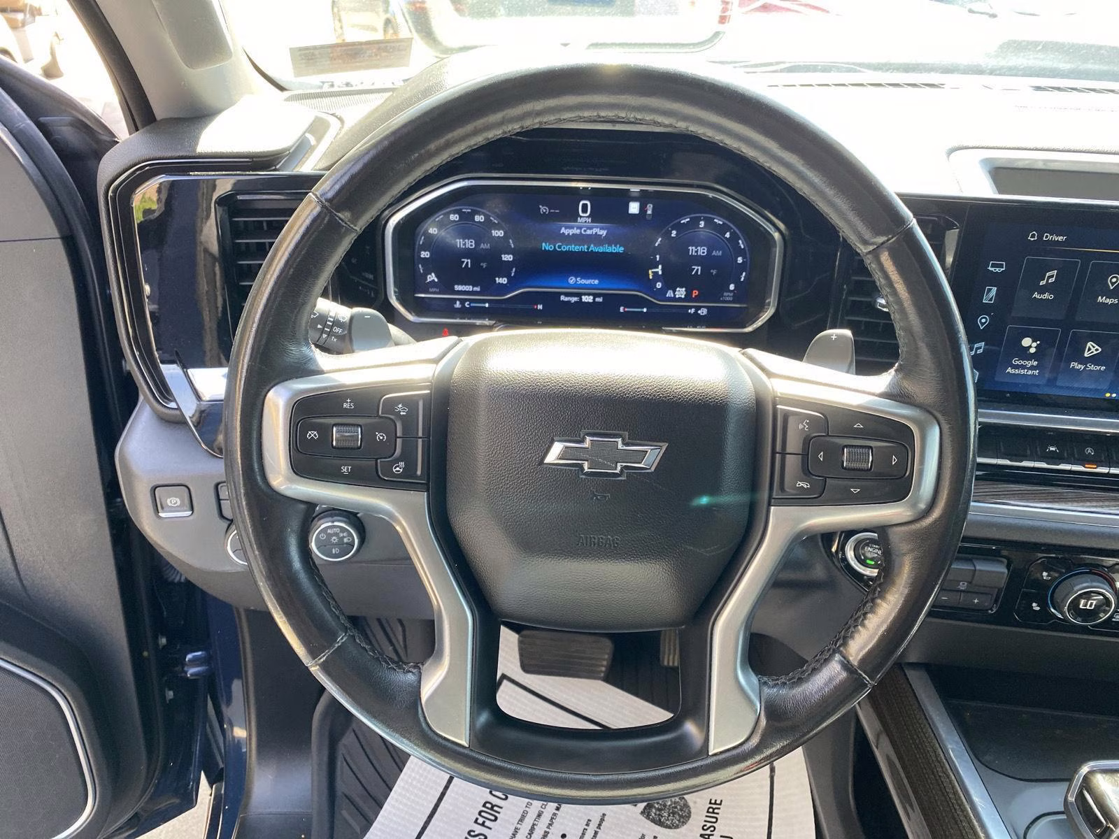 2022 Northsky Blue Metallic Chevrolet Silverado 1500 LT Trail Boss 4X4 Truck