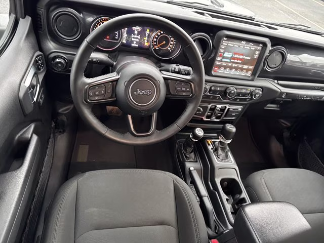 2023 Black Clearcoat Jeep Wrangler Sport Altitude 4X4 Convertible