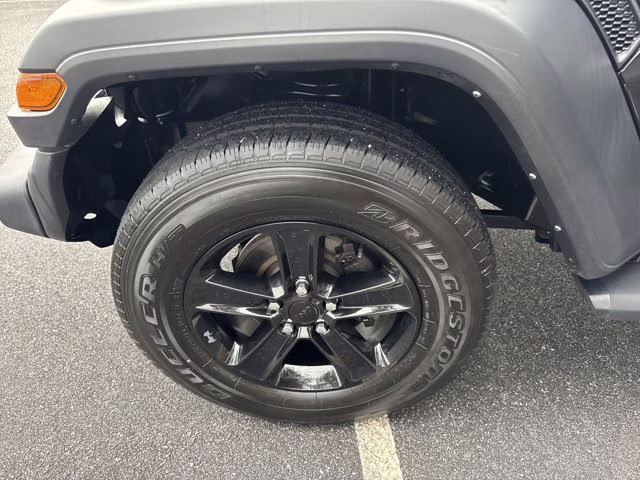 2023 Black Clearcoat Jeep Wrangler Sport Altitude 4X4 Convertible