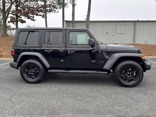 2023 Black Clearcoat Jeep Wrangler Sport Altitude 4X4 Convertible