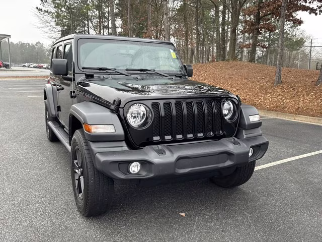 2023 Black Clearcoat Jeep Wrangler Sport Altitude 4X4 Convertible