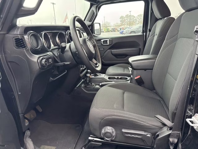 2023 Black Clearcoat Jeep Wrangler Sport Altitude 4X4 Convertible