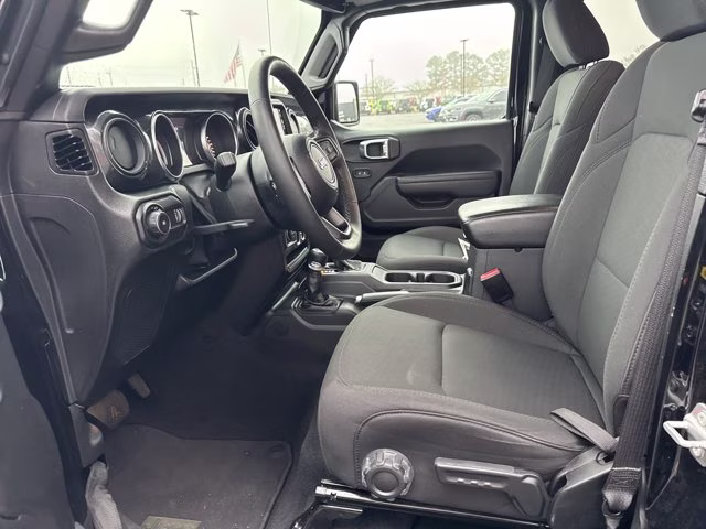 2023 Black Clearcoat Jeep Wrangler Sport Altitude 4X4 Convertible