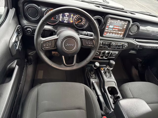 2023 Black Clearcoat Jeep Wrangler Sport Altitude 4X4 Convertible