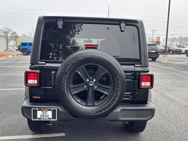 2023 Black Clearcoat Jeep Wrangler Sport Altitude 4X4 Convertible