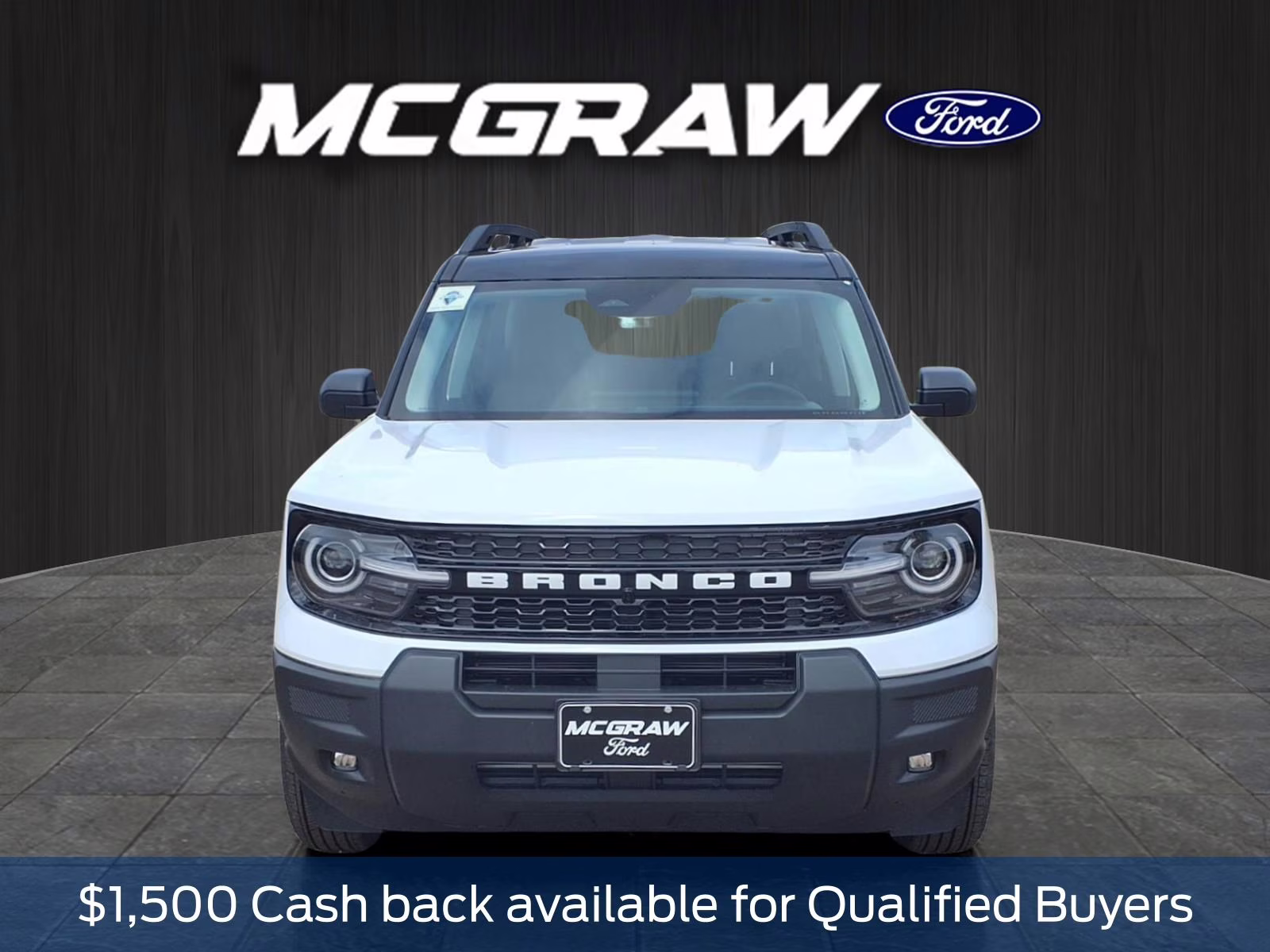 2025 Oxford White Ford Bronco Sport Outer Banks 4X4 SUV
