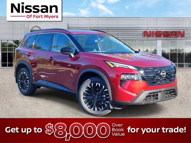 2026 Scarlet Ember Tintcoat Nissan Rogue SV FWD SUV