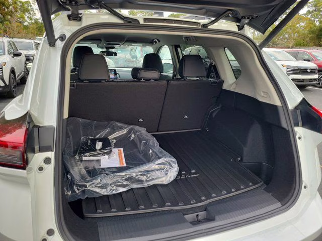 2026 Everest White Pearl Tricoat Nissan Rogue Rock Creek AWD SUV