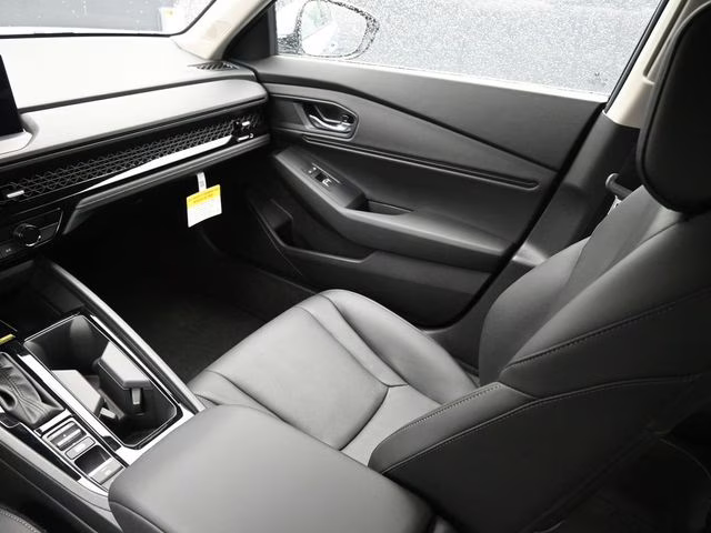 2025 Solar Silver Metallic Honda Accord Hybrid EX-L FWD Sedan