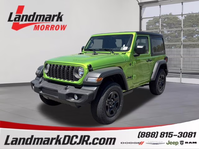 2026 Mojito Clearcoat Jeep Wrangler Sport 4X4 Convertible