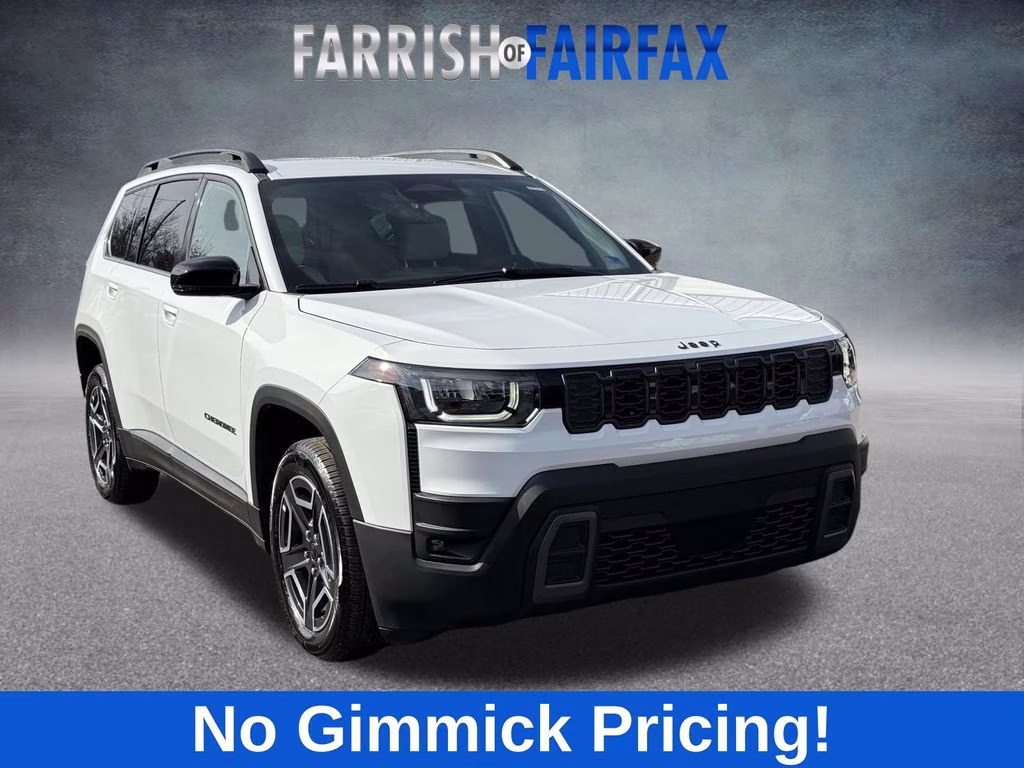 2026 Bright White Clearcoat Jeep Cherokee Limited 4X4 SUV