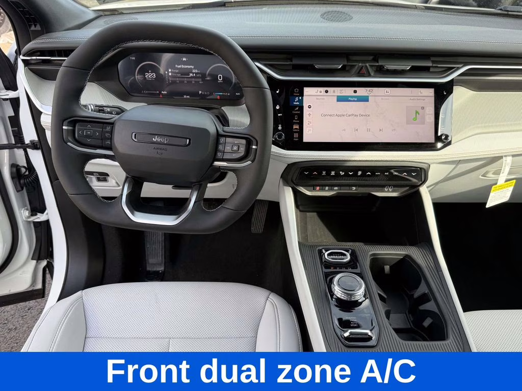 2026 Bright White Clearcoat Jeep Cherokee Limited 4X4 SUV