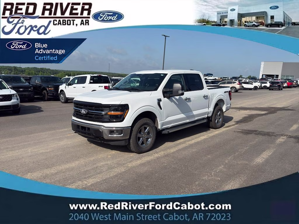 2024 Oxford White Ford F-150 XLT 4X4 Truck