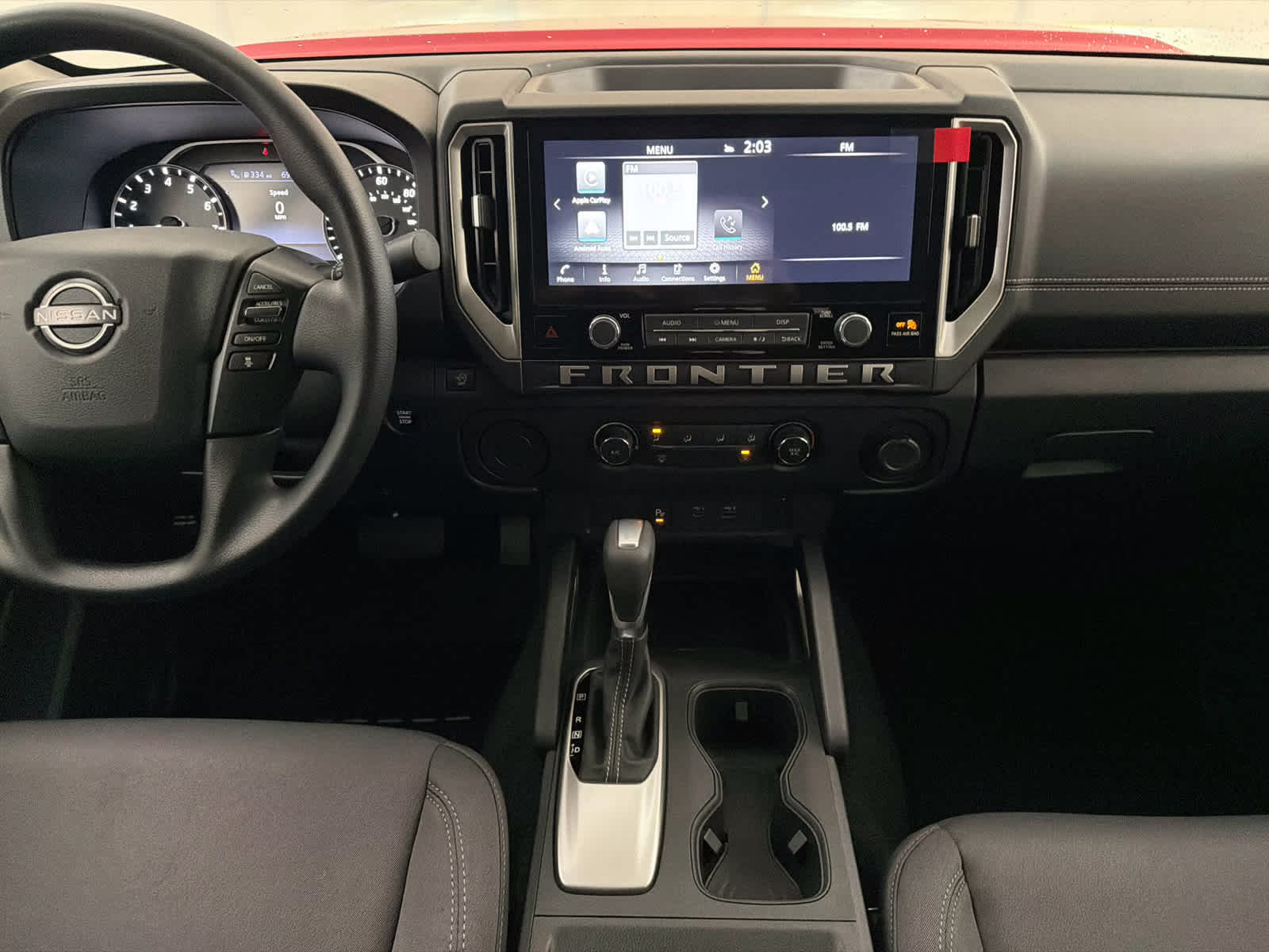 2026 Red Alert Nissan Frontier SV RWD Truck