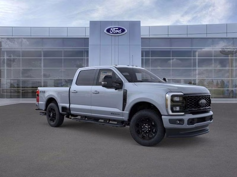 2026 Glacier Gray Metallic Tri-Coat Ford Super Duty F-250 SRW LARIAT 4X4 Truck