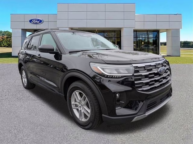 2026 Black Metallic Ford Explorer Active RWD SUV