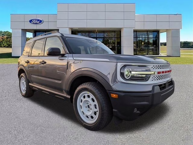 2025 Gray Metallic Ford Bronco Sport Heritage 4X4 SUV