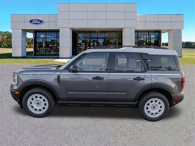 2025 Gray Metallic Ford Bronco Sport Heritage 4X4 SUV