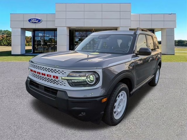 2025 Gray Metallic Ford Bronco Sport Heritage 4X4 SUV