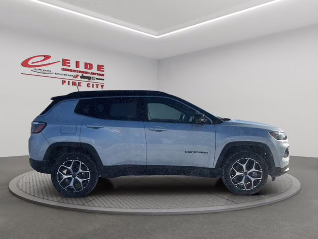 2026 Silver Zynith Metallic Clearcoat Jeep Compass Limited 4X4 SUV