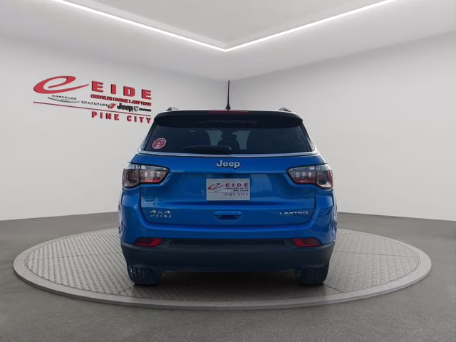 2026 Hydro Blue Pearlcoat Jeep Compass Limited 4X4 SUV