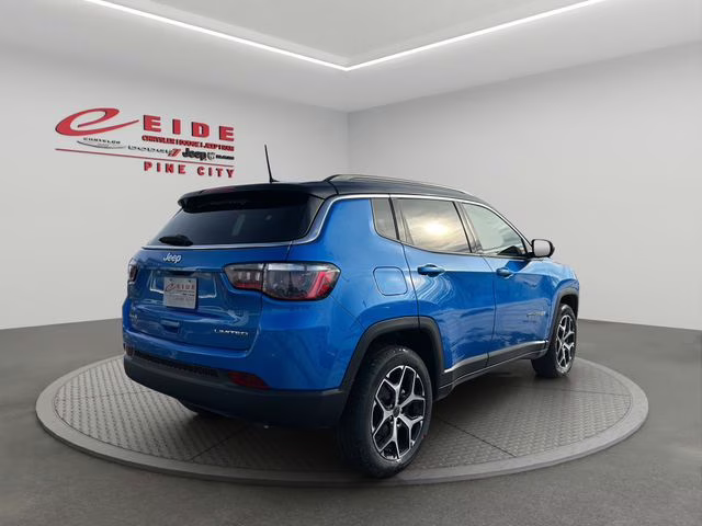 2026 Hydro Blue Pearlcoat Jeep Compass Limited 4X4 SUV