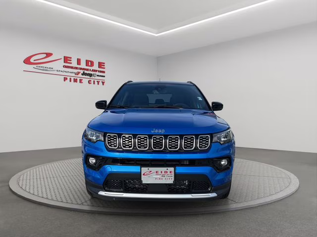 2026 Hydro Blue Pearlcoat Jeep Compass Limited 4X4 SUV
