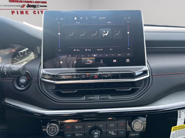 2026 Diamond Black Crystal Pearlcoat Jeep Compass Trailhawk 4X4 SUV