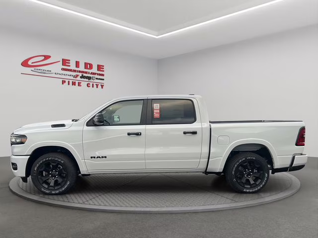 2026 Bright White Clearcoat Ram 1500 Big Horn Night Edition 4X4 Truck