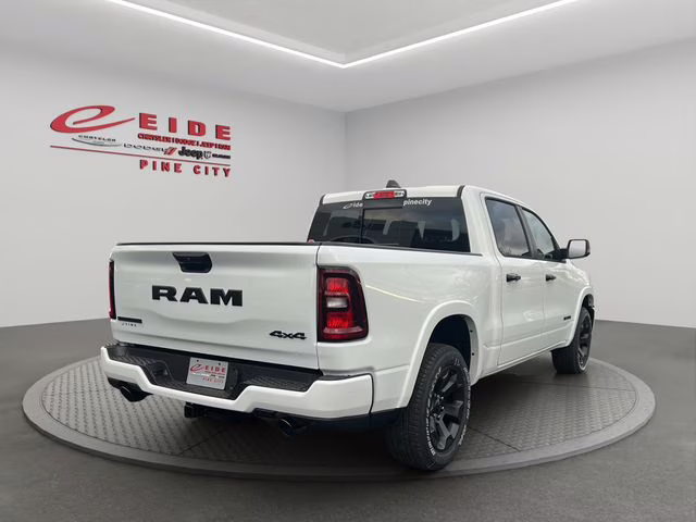 2026 Bright White Clearcoat Ram 1500 Big Horn Night Edition 4X4 Truck