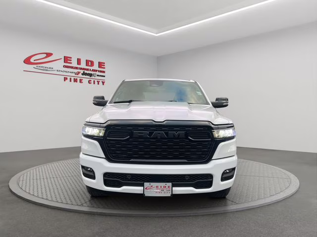 2026 Bright White Clearcoat Ram 1500 Big Horn Night Edition 4X4 Truck