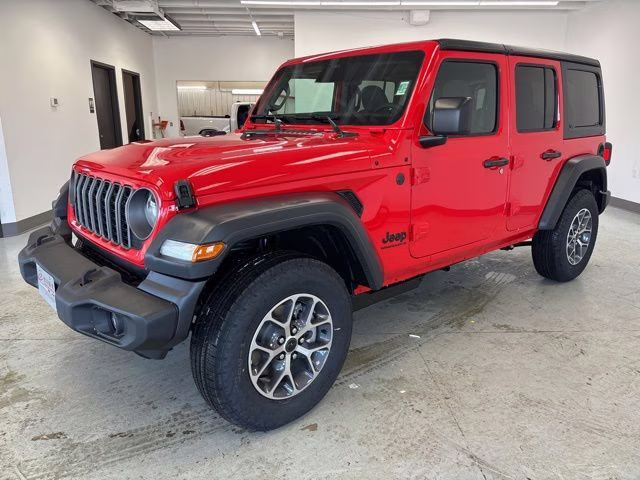 2026 Firecracker Red Clearcoat Jeep Wrangler Sport S 4X4 SUV