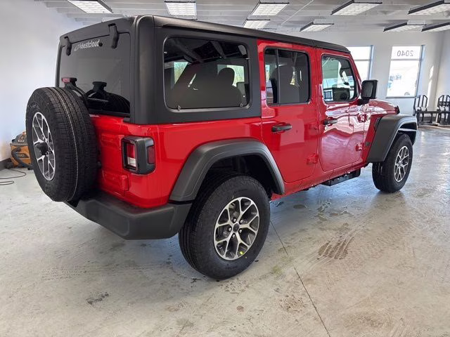 2026 Firecracker Red Clearcoat Jeep Wrangler Sport S 4X4 SUV