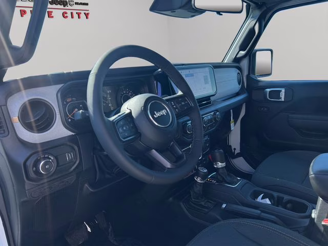 2026 Bright White Clearcoat Jeep Wrangler Willys 4X4 SUV