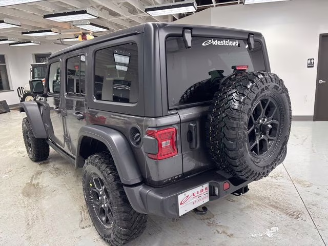2026 Granite Crystal Metallic Clearcoat Jeep Wrangler Willys 4X4 SUV