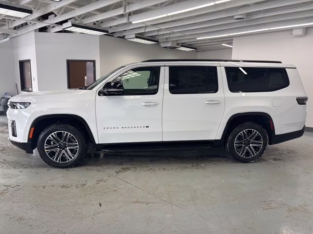 2026 Bright White Clearcoat Jeep Grand Wagoneer L 4x4 4X4 SUV