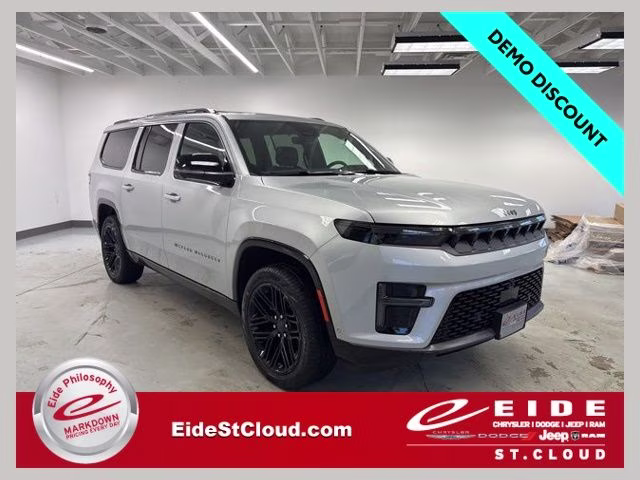 2026 Silver Zynith Jeep Grand Wagoneer L Limited Reserve 4X4 SUV