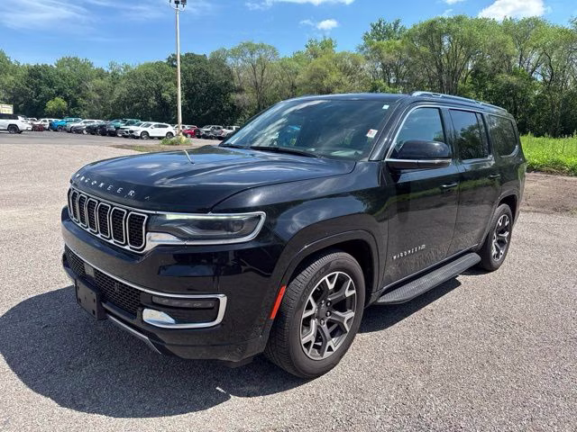 2023 Diamond Black Crystal Pearlcoat Jeep Wagoneer Series III 4X4 SUV