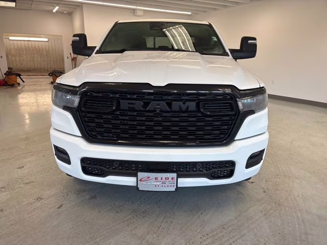 2026 Bright White Clearcoat Ram 1500 Big Horn Night Edition 4X4 Truck